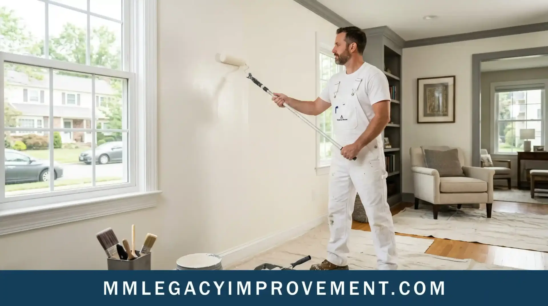 painting-service-mmlegacyimrovement How Much Does It Cost to Repaint a Room in NJ?